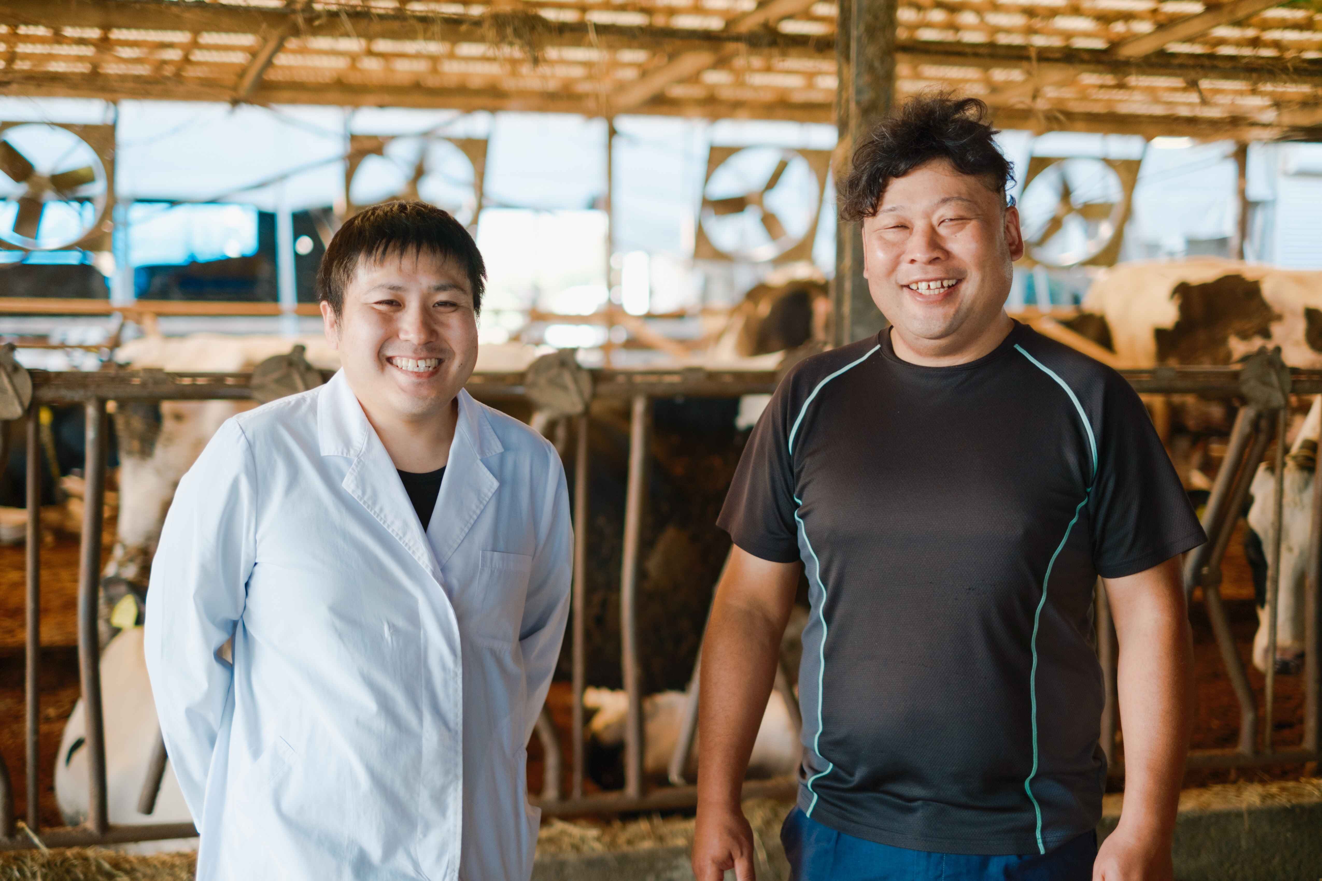 アリマン乳業 三浦、黒木牧場 黒木さん